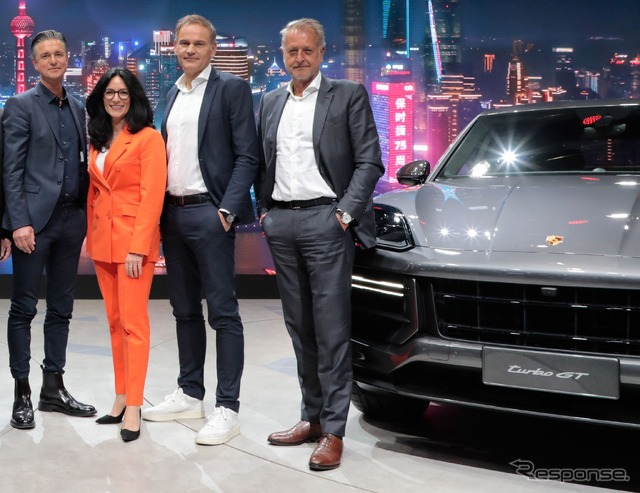 ポルシェ・カイエン・クーペ・ターボ GT 改良新型(上海モーターショー2023)