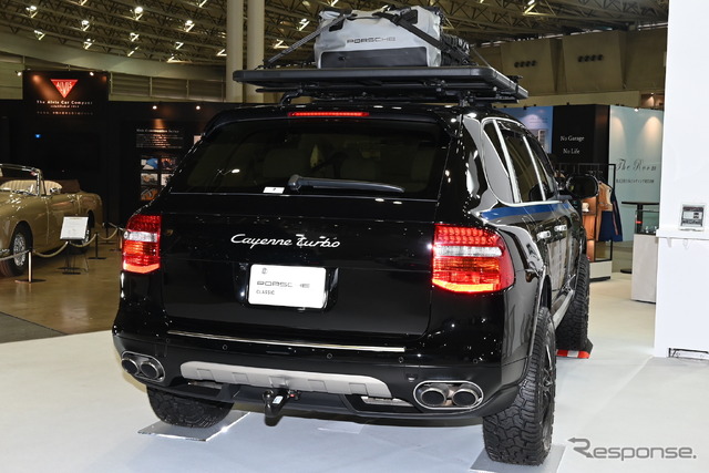 ポルシェ・カイエンターボ(タイプ957、2009年式。オートモビルカウンシル2023)