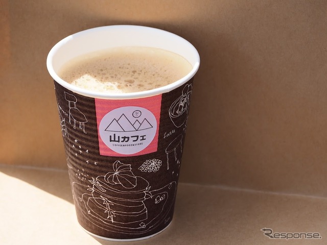 山カフェのコーヒー（イメージ）