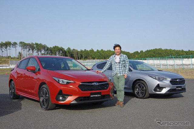 スバル インプレッサ 新型と西村直人氏