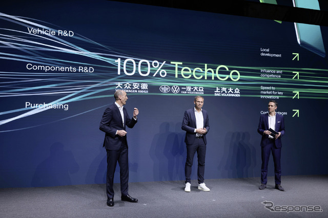 VWのプレゼンテーション(上海モーターショー2023)