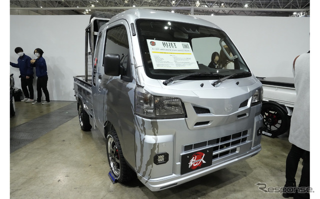 乱人 ハイゼットジャンボ モータースポーツ サービストラック（東京オートサロン2023）