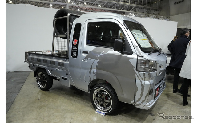 乱人 ハイゼットジャンボ モータースポーツ サービストラック（東京オートサロン2023）
