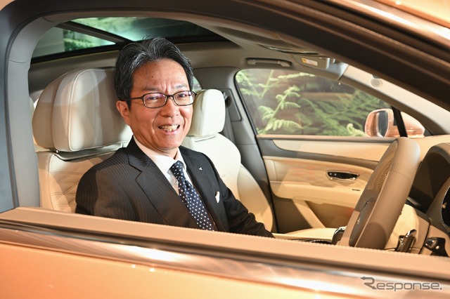 ベントレーモーターズジャパンブランドダイレクターの牛尾裕幸氏