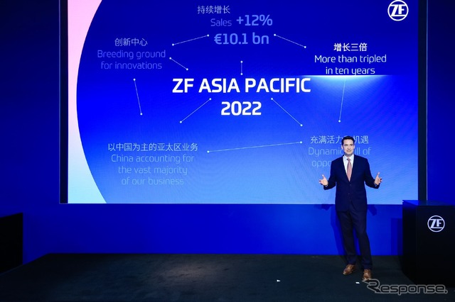 ZFのプレスカンファレンス（上海モーターショー2023）