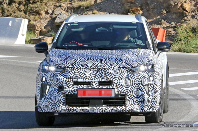 ルノー キャプチャー 改良新型プロトタイプ(スクープ写真)