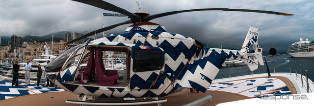 2013年ユーロコプターEC135ジグザグ