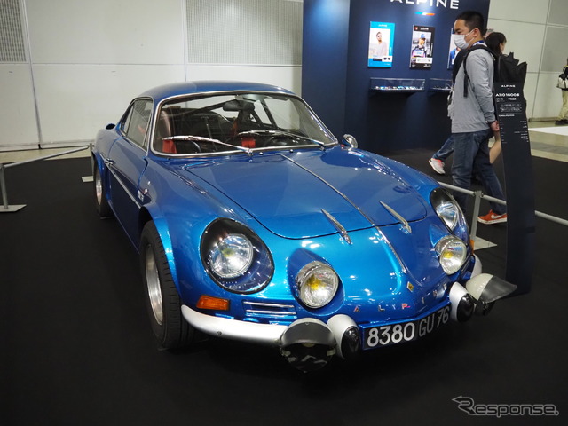 1972年式アルピーヌA110 1600S（アルピーヌ・ジャポン出展）/オートモビルカウンシル2023