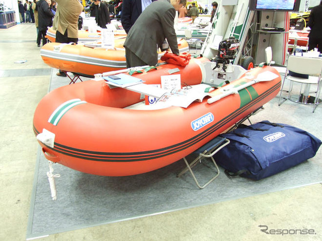 【横浜ボートショー09】マイカーサイズの2馬力以下ミニボート