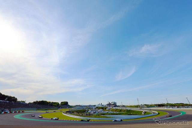 絶好のレース日和となった決勝レース