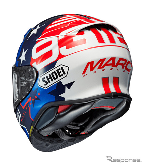 SHOEI Z-8 MARQUEZ AMERICAN SPIRIT（マルケス アメリカンスピリット）
