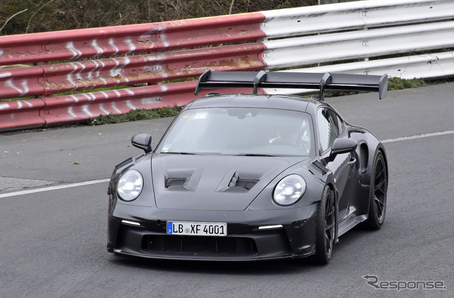 ポルシェ 911 GT2 RS 次期型プロトタイプ(スクープ写真)
