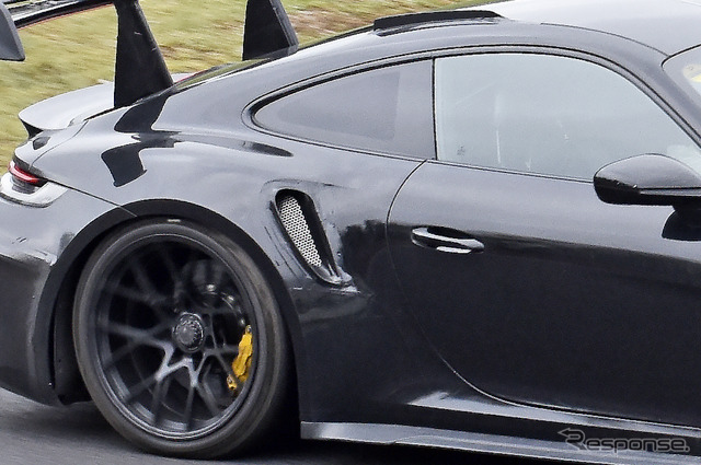 ポルシェ 911 GT2 RS 次期型プロトタイプ(スクープ写真)