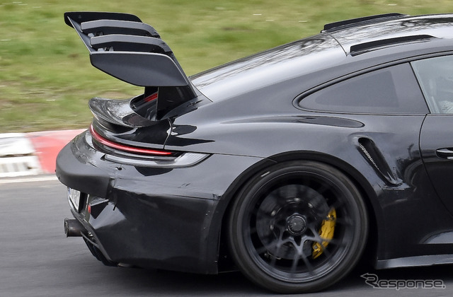 ポルシェ 911 GT2 RS 次期型プロトタイプ(スクープ写真)