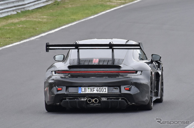 ポルシェ 911 GT2 RS 次期型プロトタイプ(スクープ写真)