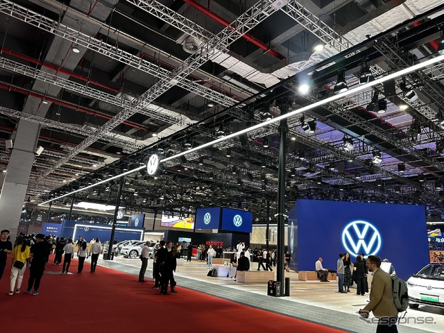 VWブース(上海モーターショー2023)