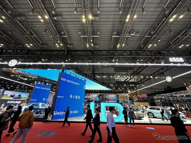 VWブース(上海モーターショー2023)
