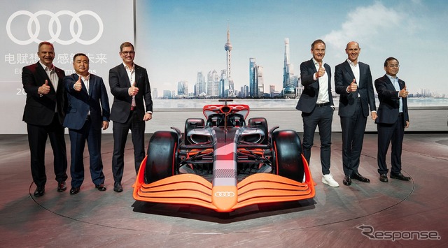 アウディのF1ショーカー(上海モーターショー2023)