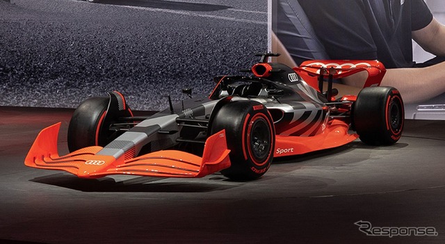 アウディのF1ショーカー(上海モーターショー2023)