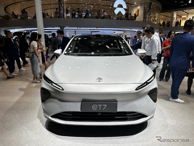 NIO ET7（上海モーターショー2023）