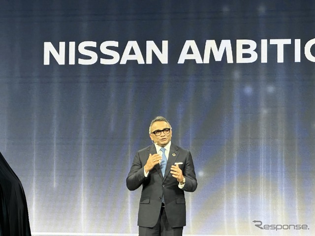 日産 代表執行役最高執行責任者のアシュワニ・グプタ氏(上海モーターショー2023)