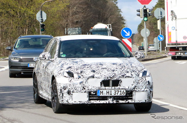 BMW 1シリーズ 次期型プロトタイプ(スクープ写真)