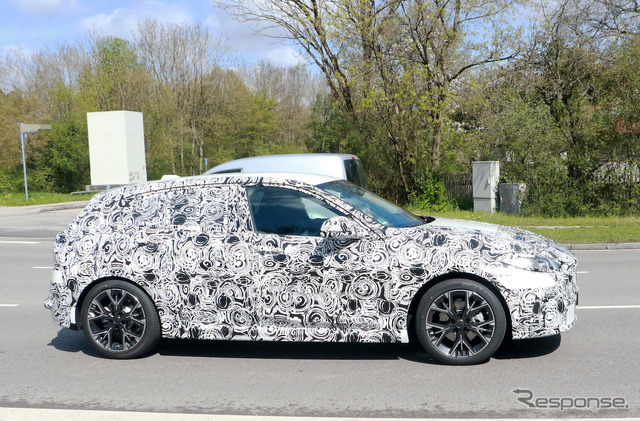 BMW 1シリーズ 次期型プロトタイプ(スクープ写真)