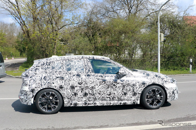 BMW 1シリーズ 次期型プロトタイプ(スクープ写真)