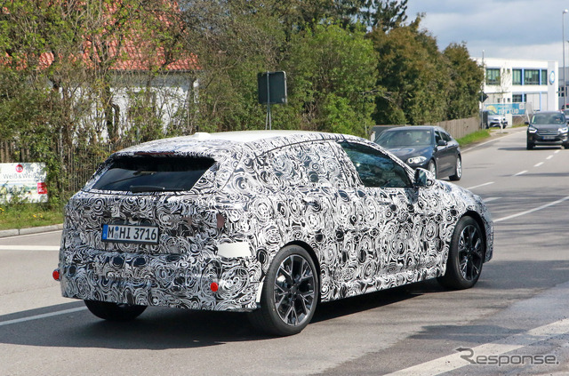 BMW 1シリーズ 次期型プロトタイプ(スクープ写真)