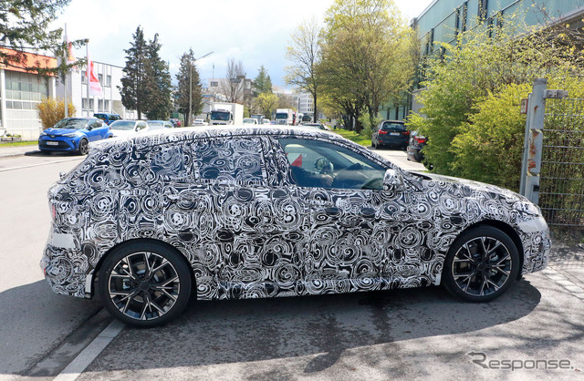 BMW 1シリーズ 次期型プロトタイプ(スクープ写真)