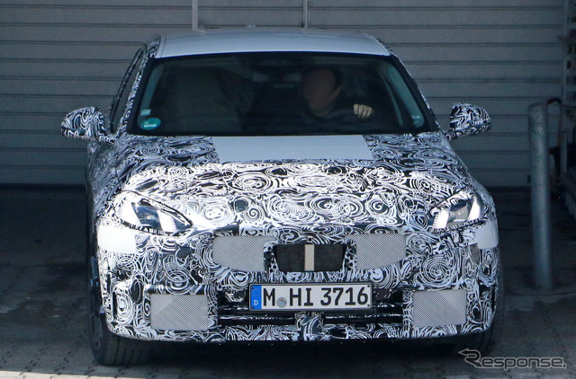 BMW 1シリーズ 次期型プロトタイプ(スクープ写真)