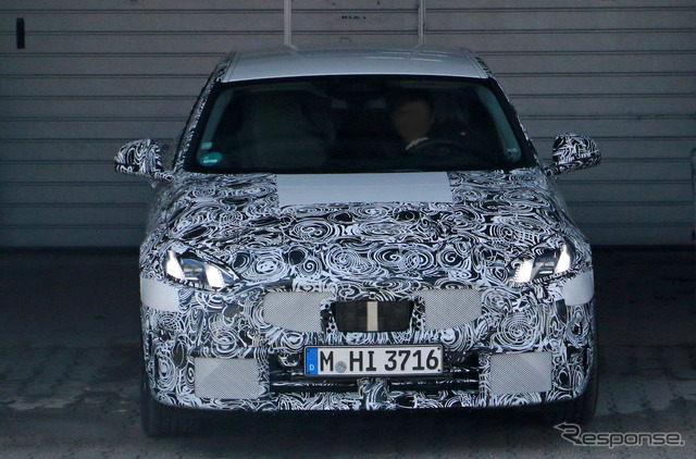 BMW 1シリーズ 次期型プロトタイプ(スクープ写真)