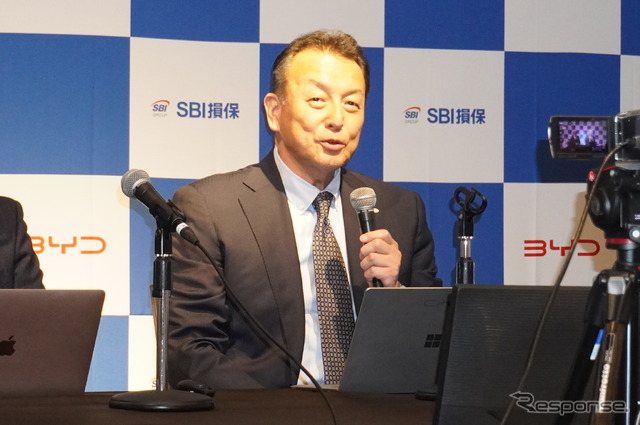 BYDオートジャパンの東福寺厚樹社長