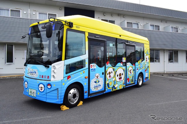 「おかげバス」として導入されたJ6