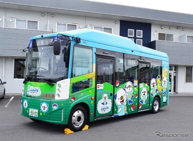 「おかげバス」として導入されたJ6