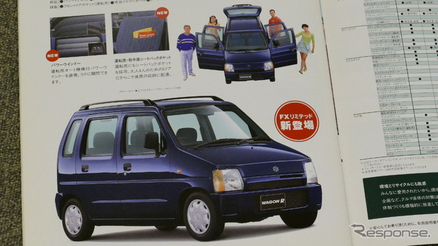 スズキ ワゴンR(初代)のカタログ
