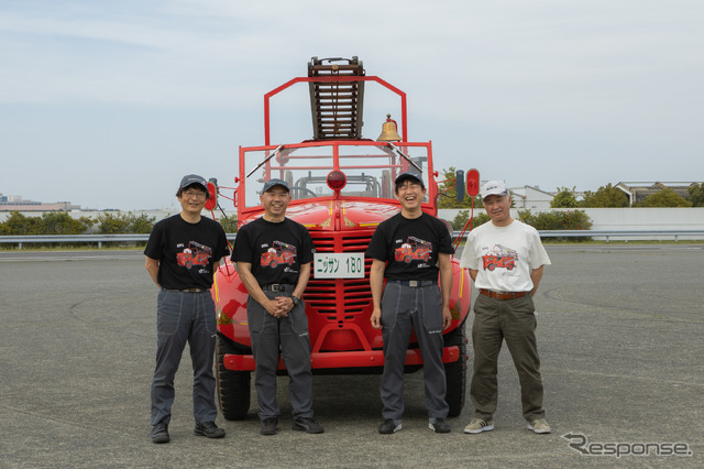 ニッサン180型消防ポンプ自動車