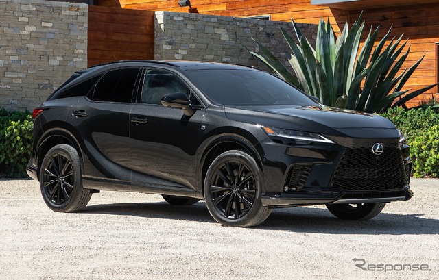 レクサス RX 新型の「RX 500h F SPORT パフォーマンス」(米国仕様)