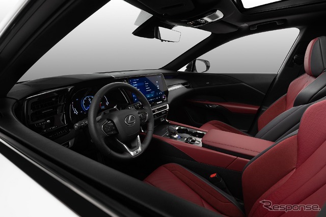 レクサス RX 新型の「RX 500h F SPORT パフォーマンス」(米国仕様)