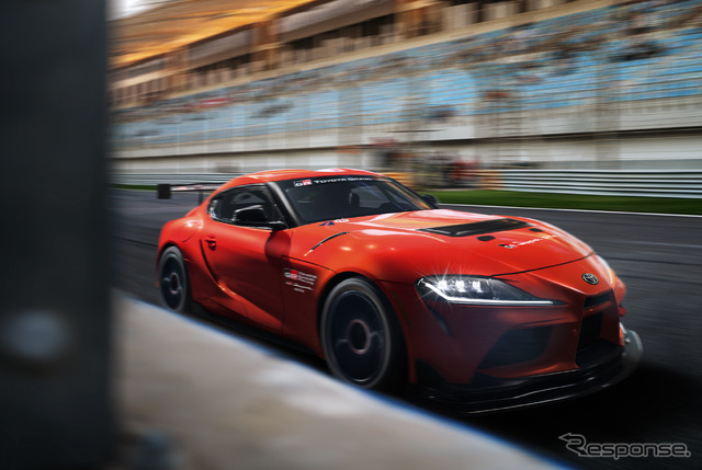 レース専用車のGRスープラGT4