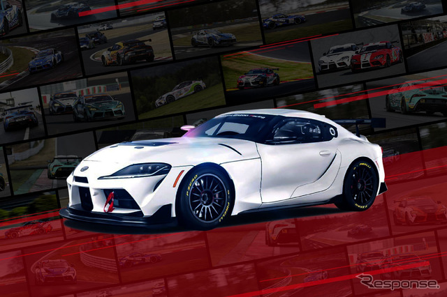 レース専用車のGRスープラGT4