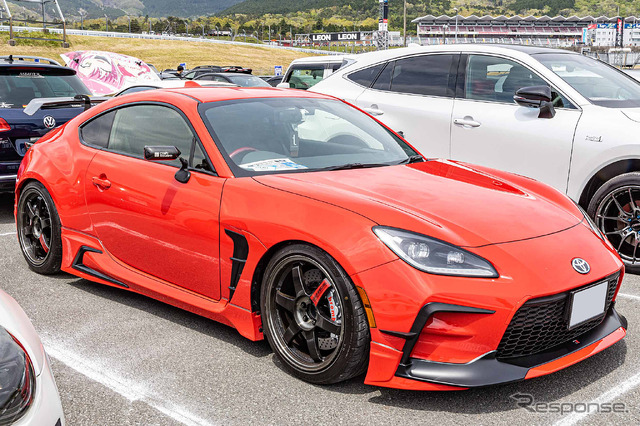 トヨタ 86×レイズ ボルクレーシング TE37サーガSL