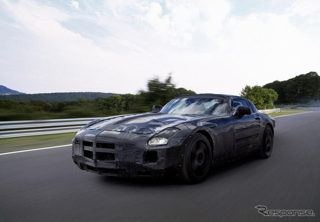 メルセデスベンツ SLS AMG…ガルウイングの新型スーパーカー