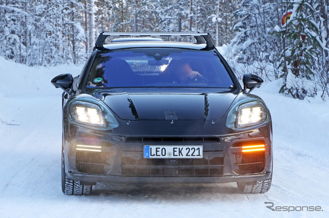 ポルシェ パナメーラ 次期型プロトタイプ(スクープ写真)
