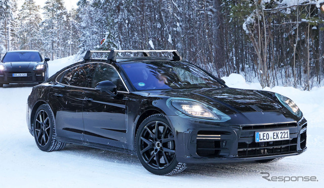 ポルシェ パナメーラ 次期型プロトタイプ(スクープ写真)