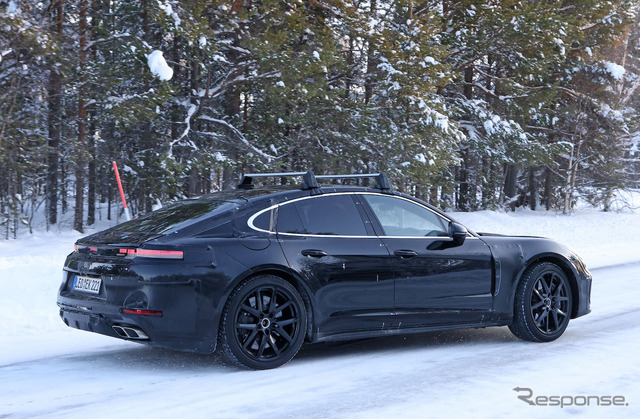 ポルシェ パナメーラ 次期型プロトタイプ(スクープ写真)