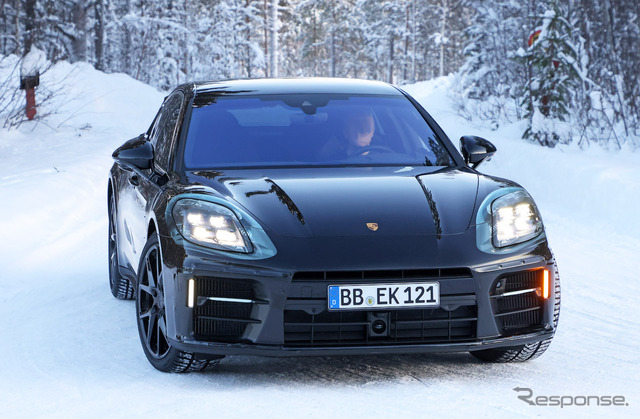 ポルシェ パナメーラ 次期型プロトタイプ(スクープ写真)