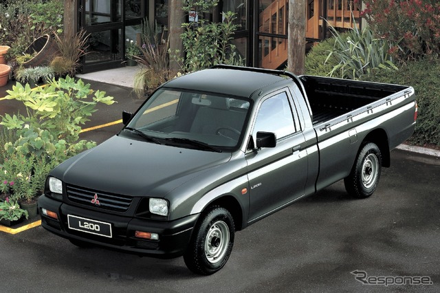 3代目三菱トライトン(1995年)。市場によってはL200の車名を持つ
