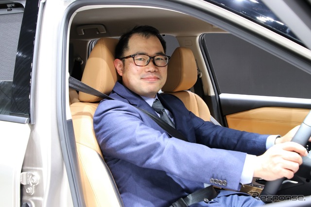 日産グローバルデザイン本部第二プロダクトデザイン部デザインマネージャーの能代洋平さん