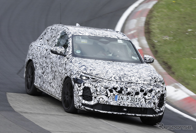 アウディ SQ5 次期型プロトタイプ(スクープ写真)